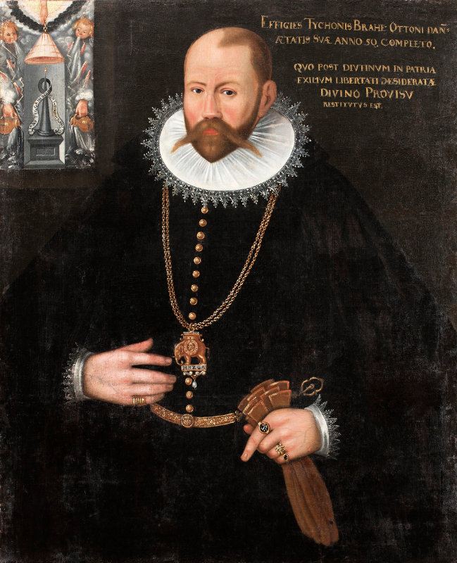 Portrait de Tycho Brahé (1546-1601)