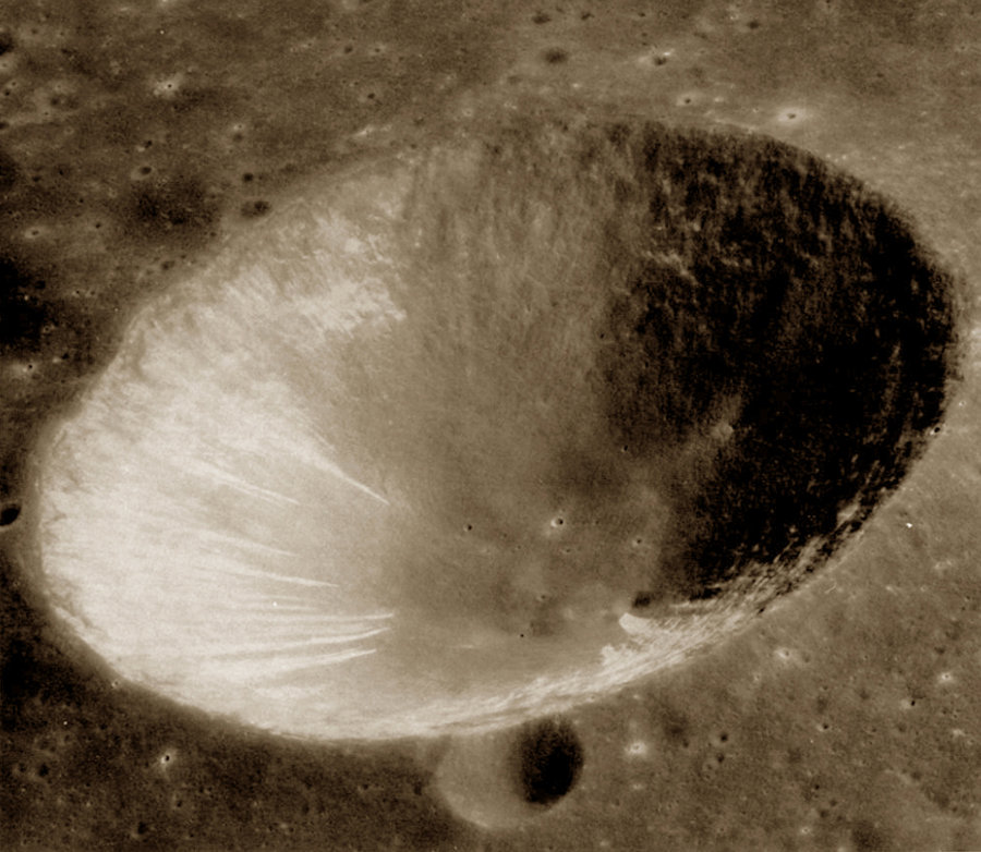 un cratere