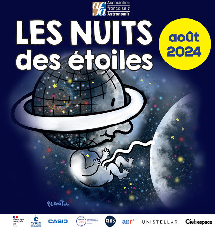 Affiche des Nuits des étoiles – août 2024