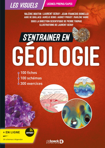 Couverture du livre « S’entraîner en géologie »