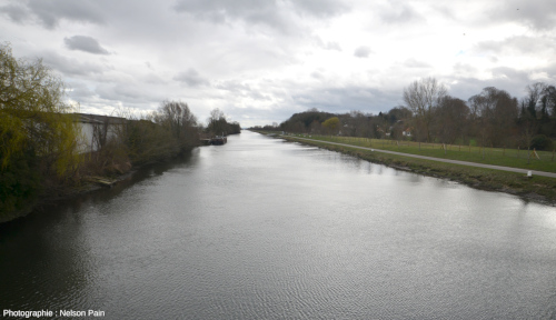 Le canal de la Somme, près de Saint-Valery-sur-Somme