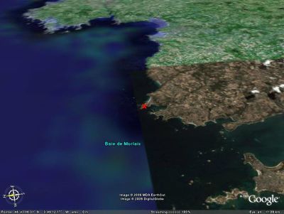 Vue de la baie de Morlaix (résolution normale)