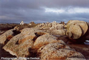Les rochers de Saint Guénolé (Finistère)