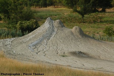 Un volcan de boue, Nirano (Émilie-Romagne, Italie)