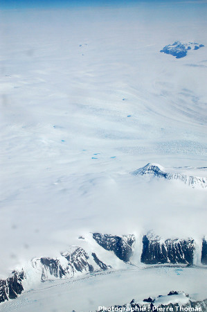 La calotte glaciaire groenlandaise proprement dite