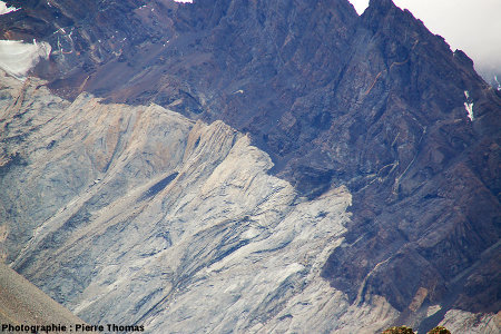 Versant Sud du laccolite de Torres del Paine (Chili)