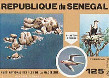 Les îles de la Madeleine et le parc national éponyme sur un timbre sénégalais