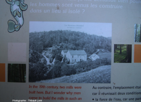 Le Saut de Gouloux fut pendant tout le XIXe siècle et jusque dans les années 1920 associé à deux moulins (à huile et à farine)