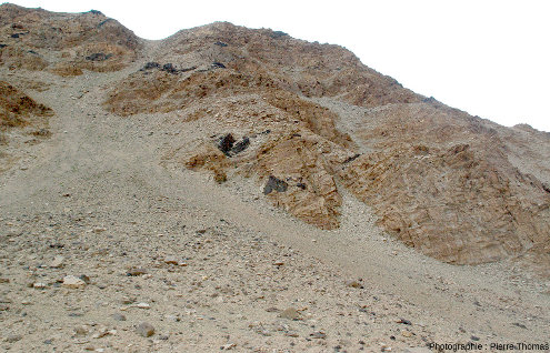 Boudins basiques dans les montagnes du Tso Morari, Ladakh