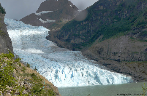 Rive gauche du glacier Serrano (Patagonie, Chili)