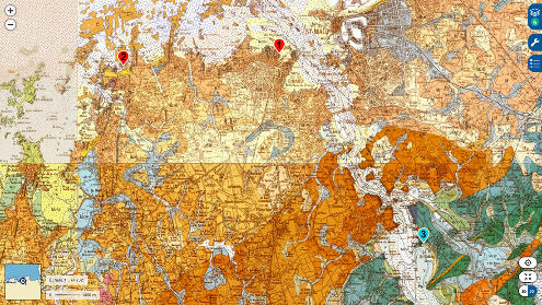 Montage des cartes géologiques à 1/50 000 des secteurs Sud et Ouest de Saint-Malo