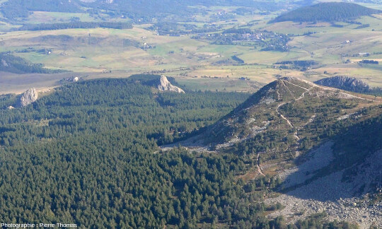 Les Dents du Mézenc (Haute-Loire à la limite de l'Ardèche)