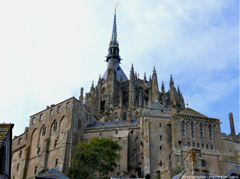 Les bâtiments du Mont-Saint-Michel