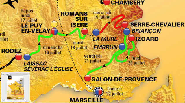 Les cinq étapes commentées du Tour de France 2017, de l'Aveyron aux Bouches du Rhône