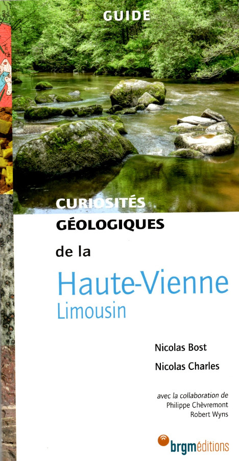 Couverture du guide Curiosités géologiques de la Haute-Vienne - Limousin