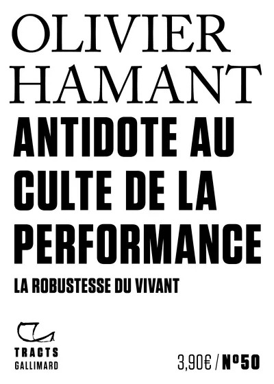 couverture de l’ouvrage : antidote au culte de la performance, la robustesse du vivant