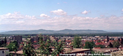 Vue panoramique du Kaiserstuhl
