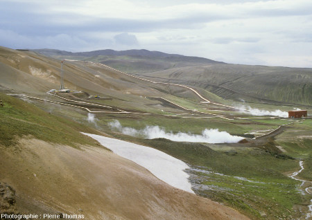 Une centrale géothermique très haute température : la centrale du Krafla en Islande