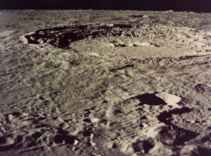 Cratère Copernicus vu par Apollo 17