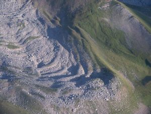 Glacier rocheux de Montfroid (Grandes Rousses) sur Terre