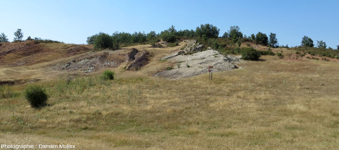 Vue d’ensemble du site de Costalomo (Salas de los Infantes), Crétacé inférieur