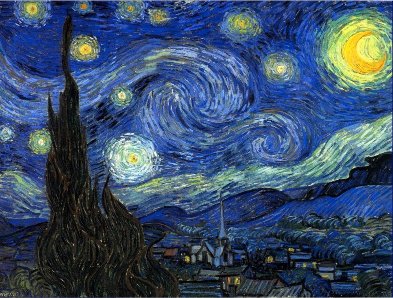 Nuit étoilée de Vincent Van Gogh
