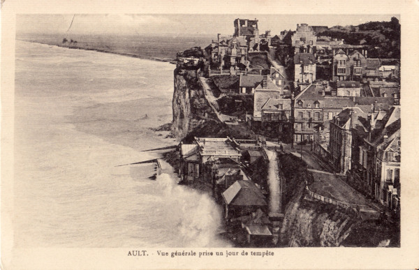 Photographie historique de la ville d'Ault