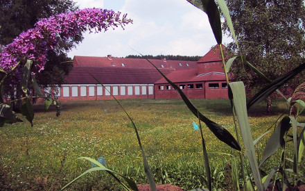 Collège de Mortagne-du-Nord en 2005, sur pelouse métallicole décontaminée