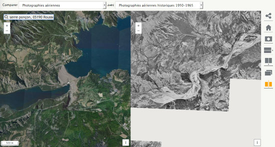 Impact de l'aménagement du barrage de Serre-Ponçon dans les années 1950 sur la vallée de la Durance