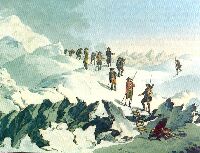 Ascension du Mont Blanc avec H-B de Saussure