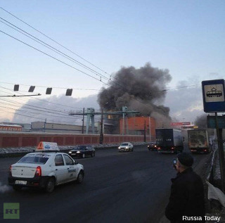 Incendie dans une usine de zinc au Nord de Tcheliabinsk suite à l'effondrement de son toit dû au blast