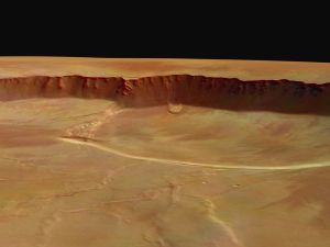 Caldeiras sommitales d'Olympus Mons, Mars