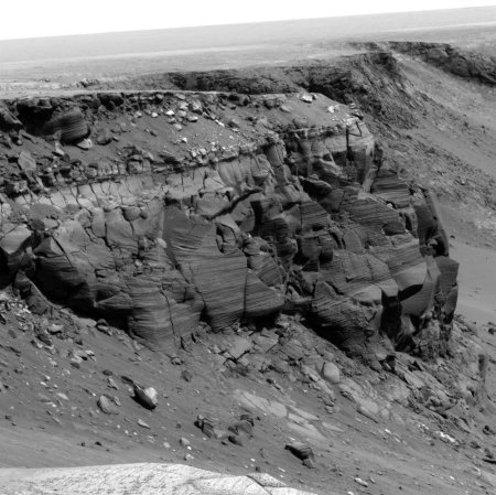 Mars / Opportunity : panorama du Cap St Vincent pris en mai 2007