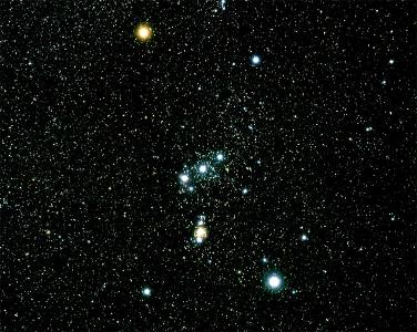 Vue de la constellation d'Orion