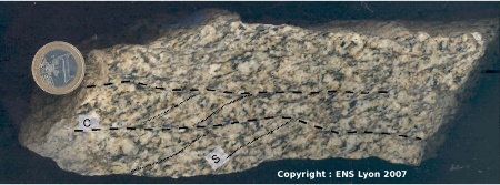 Granite breton cisaillé