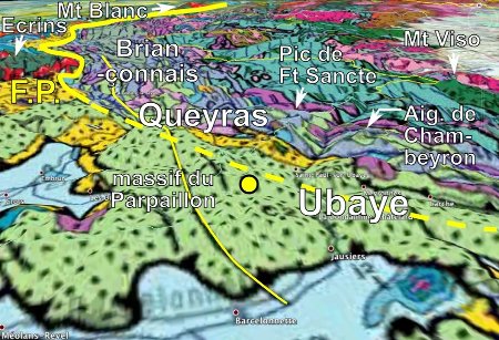 Contexte géologique du séisme de l'Ubaye du 7 avril 2014