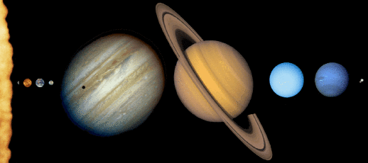 Le système solaire et ses planètes