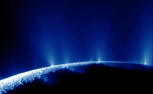 Les éruptions d'Encelade